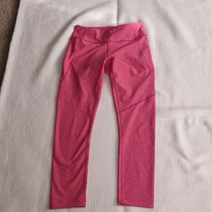Outdoor Voice leggings, 7/8 length, hot pink (heathered), size small.  LIKE NEW